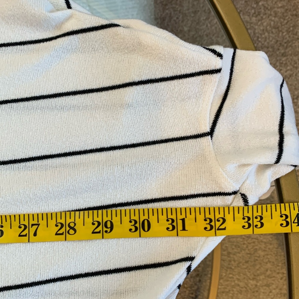 Lulus Oversized Striped Top - Picture 9 of 16
